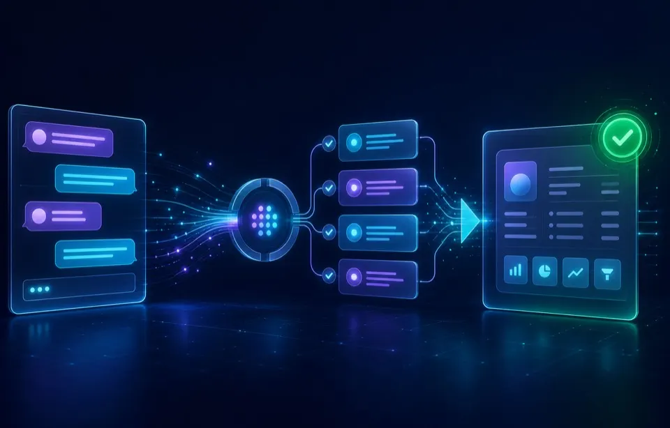 Conversación digital convertida en una oportunidad comercial calificada
