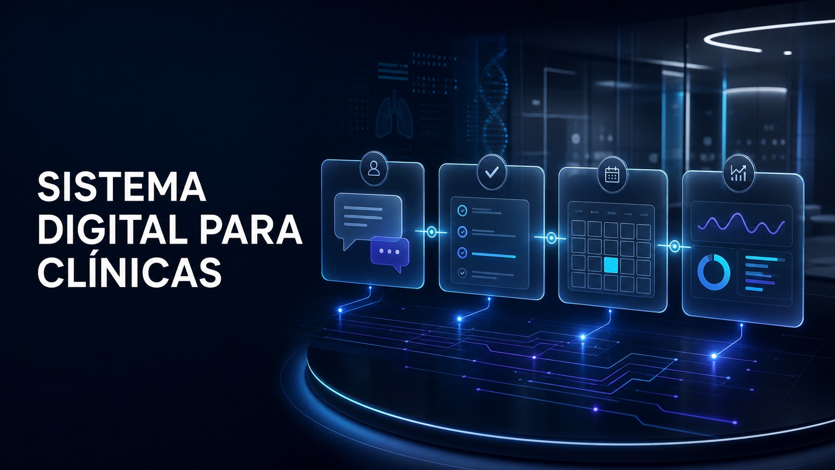 Digital system for clinics with patients, scheduling and follow-up
