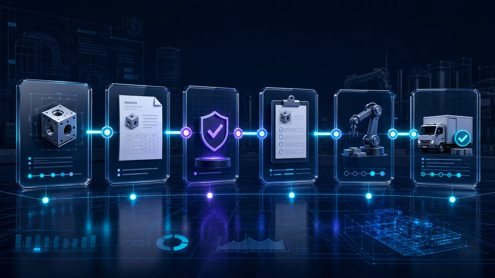 Proceso automatizado de cotización industrial con versiones y aprobaciones